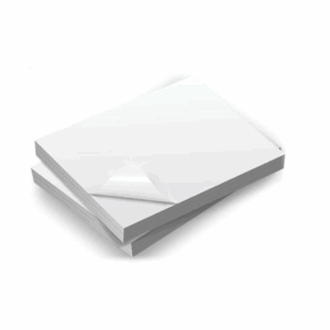 Impressão em Papel Offset Fotográfico Adesivo 180g – Formato A4